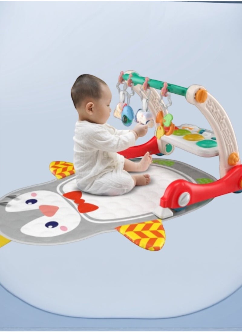 FIVESTAR TOYS Multifunctional 4-in-1 Baby Play Mat & Walker – Musical, Educational & Fitness Toy  - Image 3
