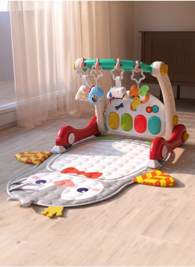 FIVESTAR TOYS Multifunctional 4-in-1 Baby Play Mat & Walker – Musical, Educational & Fitness Toy  - Image 2