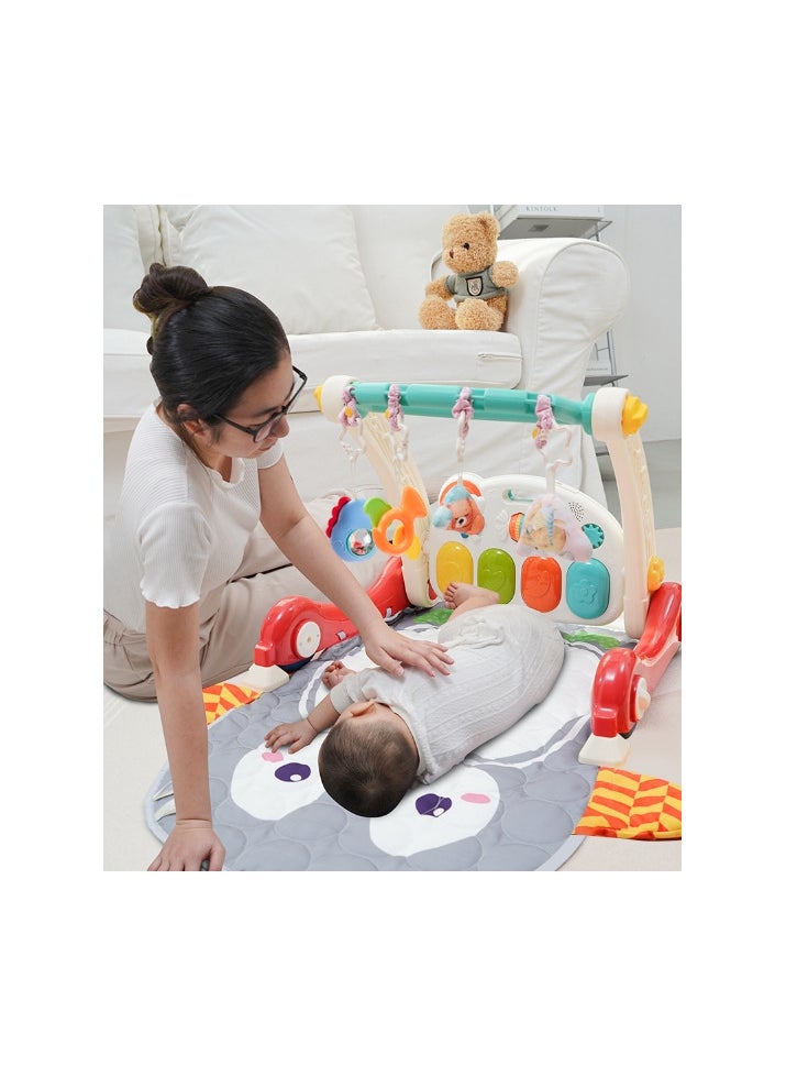 FIVESTAR TOYS Multifunctional 4-in-1 Baby Play Mat & Walker – Musical, Educational & Fitness Toy  - Image 5