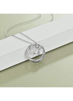 WINNICACA WINNICACA Hamilton Musical Merchandise 925 Sterling Silver Not Throwing Away My Shot Necklace for Women Hamilton Jewelry Gifts Broadway Musical Hamilton Gifts  - Image 4