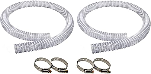 Sealproof Sealproof 1.5" x 6 FT Pool Filter Pump Connection Hose for Above Ground Pools (2-Pack - 12 FT Total) 1-1/2 Inch Premium  - Image 2