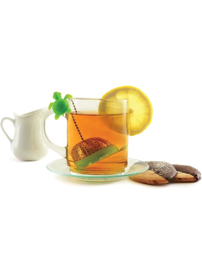 Norpro Norpro NOR5647 SS Turtle Tea Infuser  Green  2 x 2 x 125  - Image 4