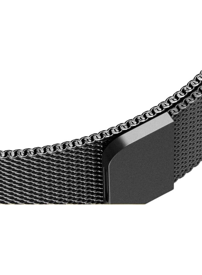 Stiger Compatible With Xiaomi Band 8Pro/9Pro Strap, Redmi Watch5/4 Strap, Magnetic Milanese Watchband, Replacement Metal Accessories [Magnetic Milanese] Black - Image 1