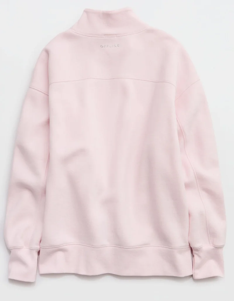 Aerie  OFFLINE By Aerie Cloud Fleece Oversized Mockneck Sweatshirt for Women | Best Price UAE