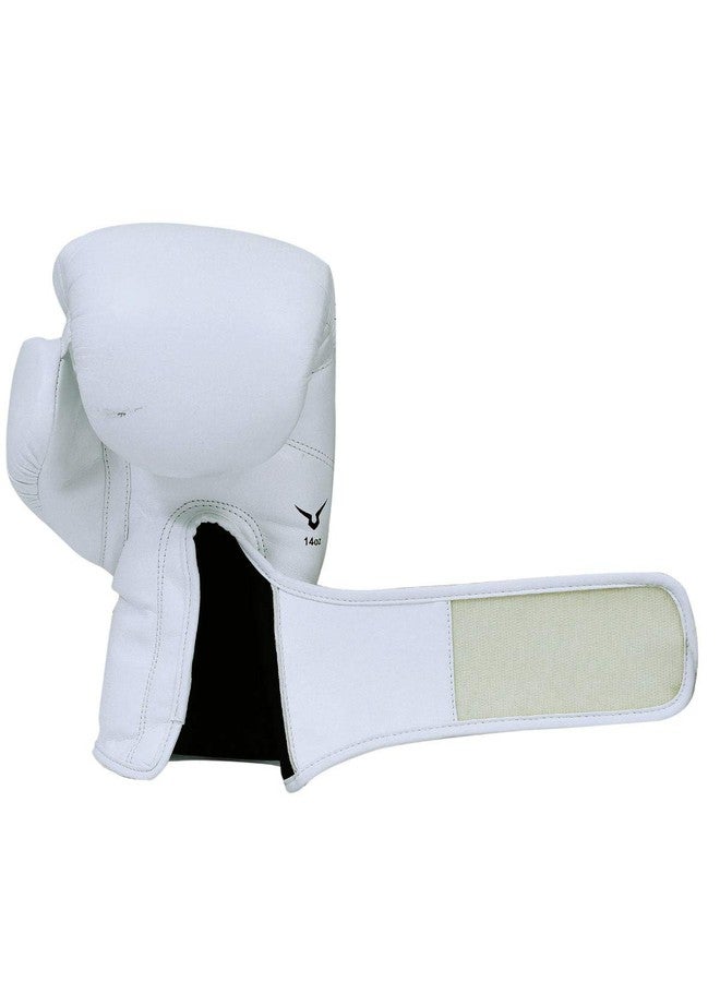 Invincible Limited Edition Combat Gloves Tiger Print White Color 16 OZ - Image 3