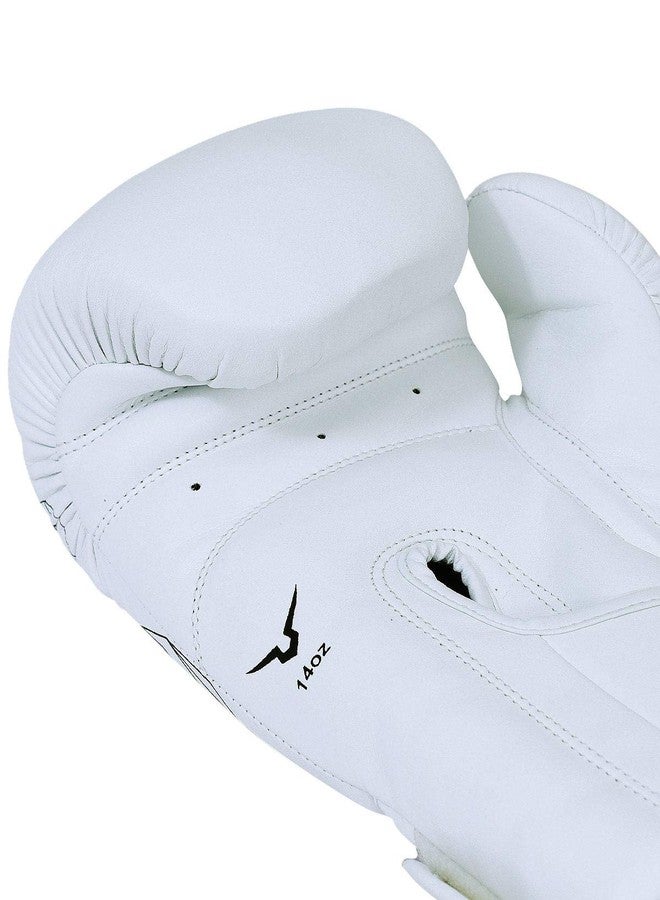 Invincible Limited Edition Combat Gloves Tiger Print White Color 16 OZ - Image 4