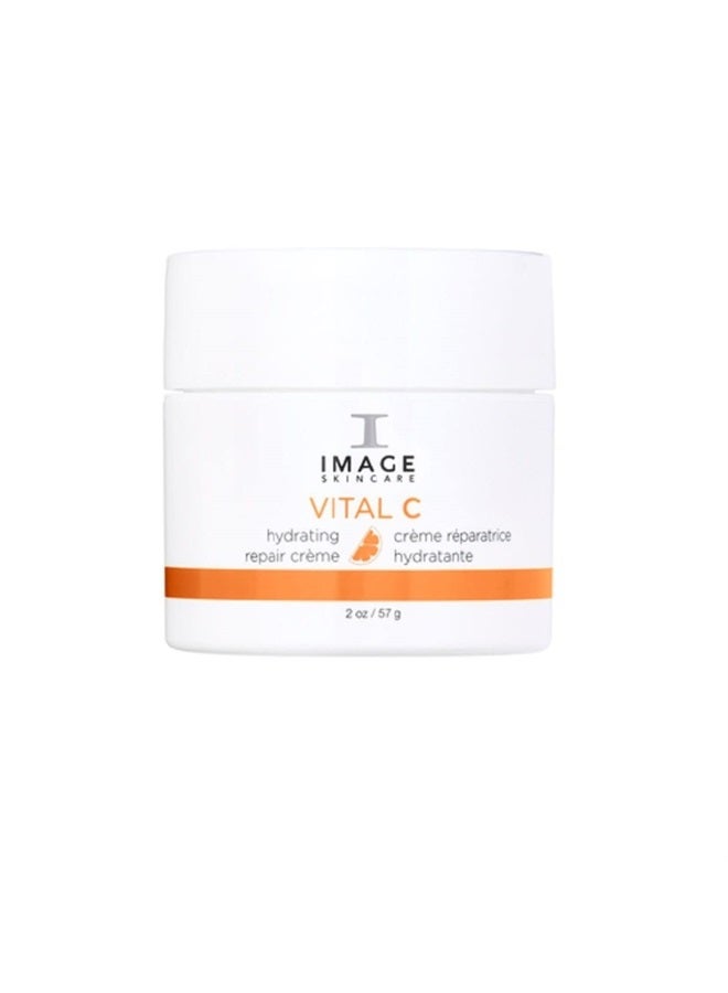 IMAGE SKINCARE , VITAL C Hydrating Repair Crème, Anti-Aging Face Night Cream with Hyaluronic Acid, 2 fl oz
