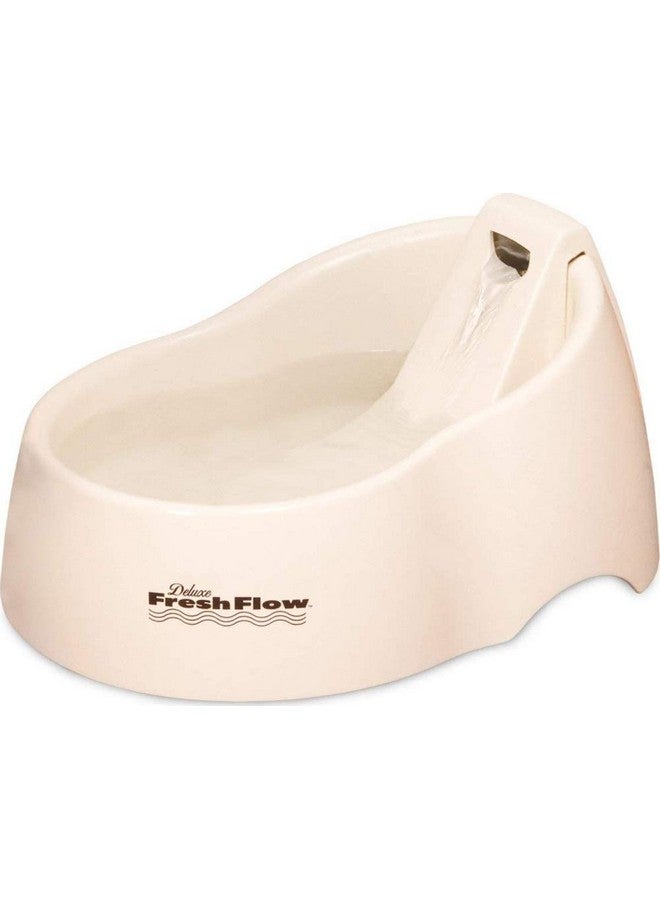 Petmate Deluxe Fresh Flow Cat, Bleached Linen, 50 Oz, 1 Count (Pack of 1) - Image 1