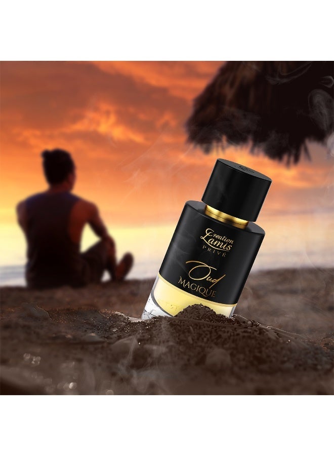 Creation Lamis Oud & Pistachio Perfume Combo - Privé Oud Magique EDP 100ml + Privé Pistachio Lux EDP 100ml | Amber Oud & Creamy Gourmand - Image 3