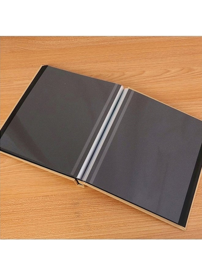Kraft Paper Photo Album Black 8inch - Image 5