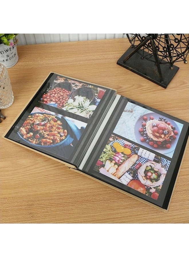 Kraft Paper Photo Album Black 8inch - Image 4