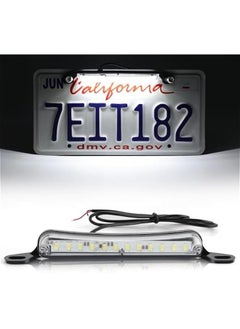 Arabest LED License Plate Light, Ultra Bright Complete Kit for Trailer UTV ATV Truck RV Boat, Pure White Xenon(6000K)  - Image 1