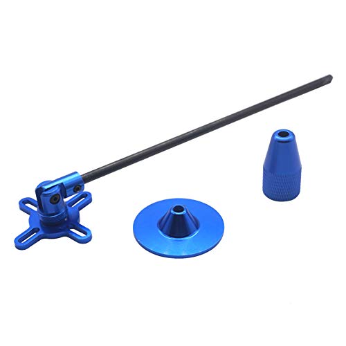 Vgoohobby Aluminum Alloy RC GPS Compass Antenna Folding Base Fixed Mount Holder Bracket for RC DIY Quadcopter Multicopter (Blue) - Image 4