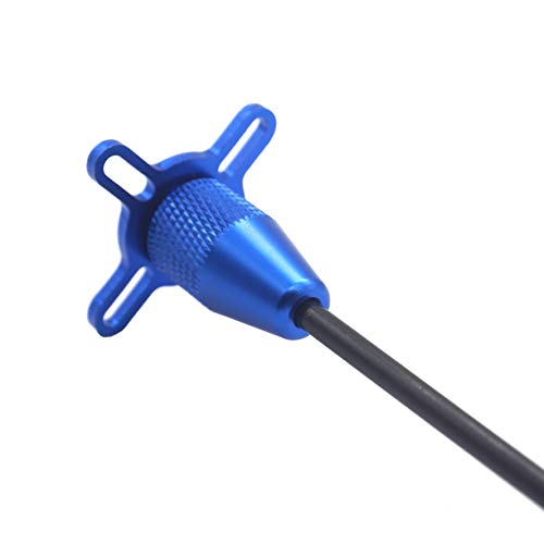 Vgoohobby Aluminum Alloy RC GPS Compass Antenna Folding Base Fixed Mount Holder Bracket for RC DIY Quadcopter Multicopter (Blue) - Image 2