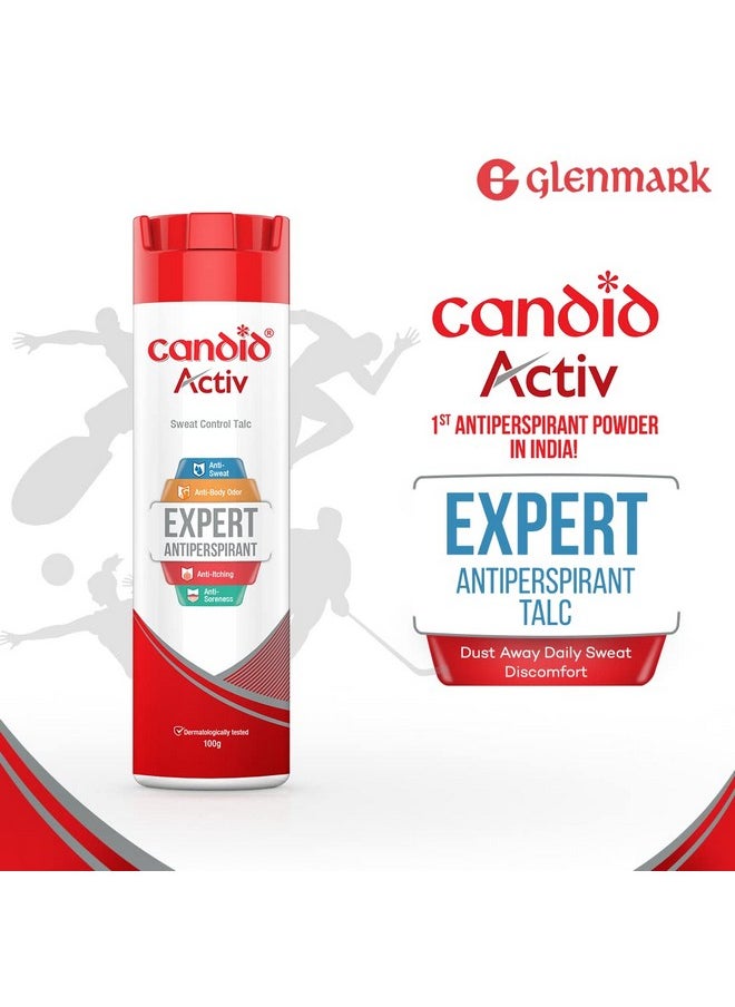 Candid - Activ Talc, Pack Of 100 G - Image 1