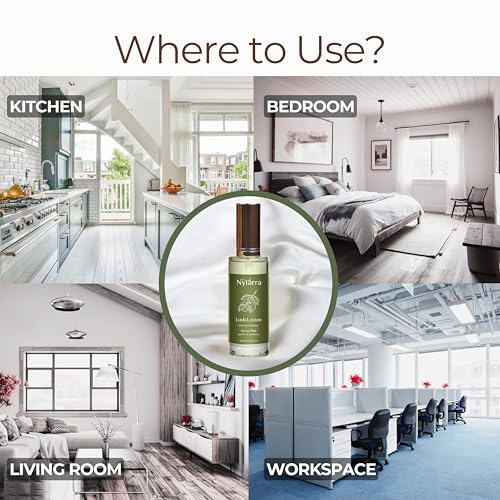 Nytarra Room Mist Spray Lush Lemon | No Alcohol, No Paraben, Non Toxic, Vegan | Air Freshener, Fragrance for Home, Living Room, Washroom, Bedroom, Office | Lemon, Vetiver and Ginger - Image 5