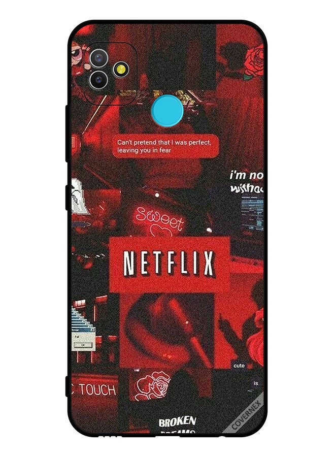 Covernex Protective Case Cover For Tecno Pop 5 Netflix Tags - Image 1
