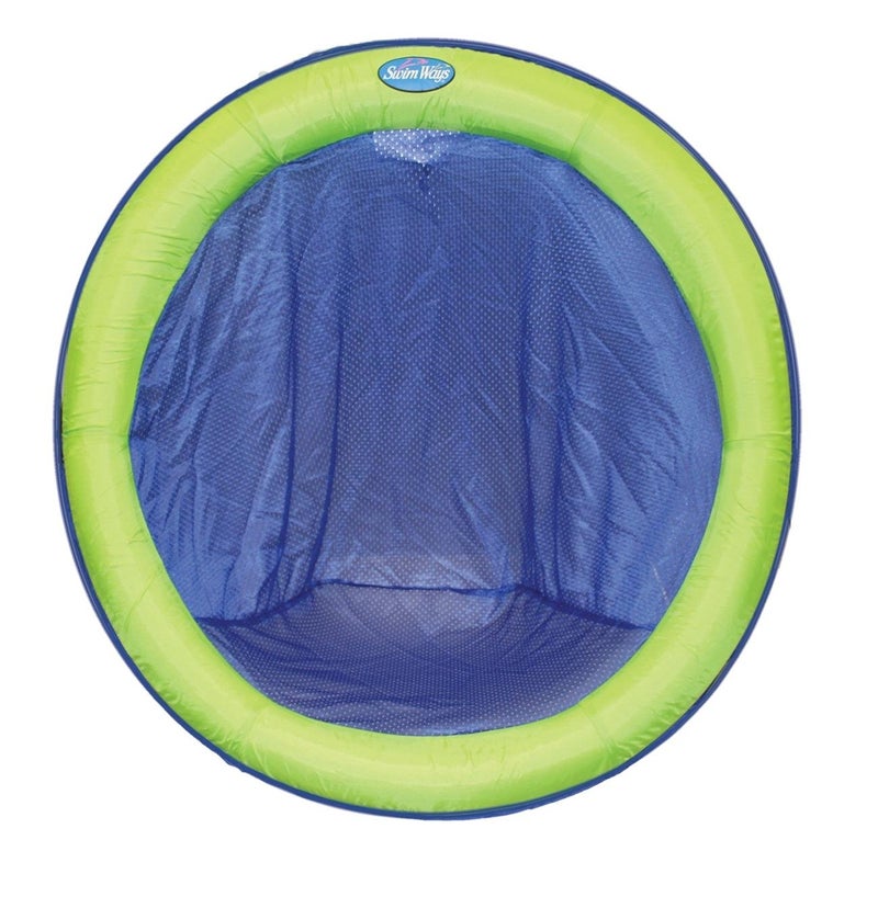 Swimways Spring Float Papasan - Blue/Lime - Image 4