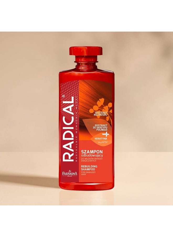 FARMONA RADICAL Rebuilding shampoo for damaged hair 400 ml - Image 2