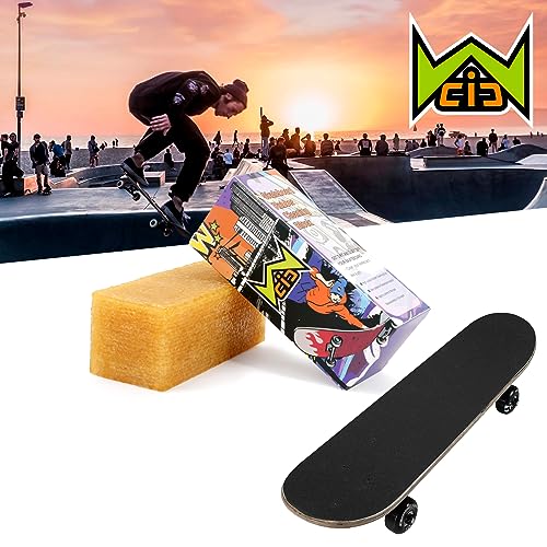 WCIC Skateboard Griptape Cleaner Stick - Rubber Non-Damaging Eraser Bar for Restoring Grip & Removing Dirt - Abrasive Surface Reviver for Skateboard Parts & Accessories - Image 2