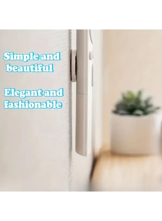 5pcs Magnetic Remote Control Holder Set Strong Base No Drilling Wall Mounted Organizer - Image 3