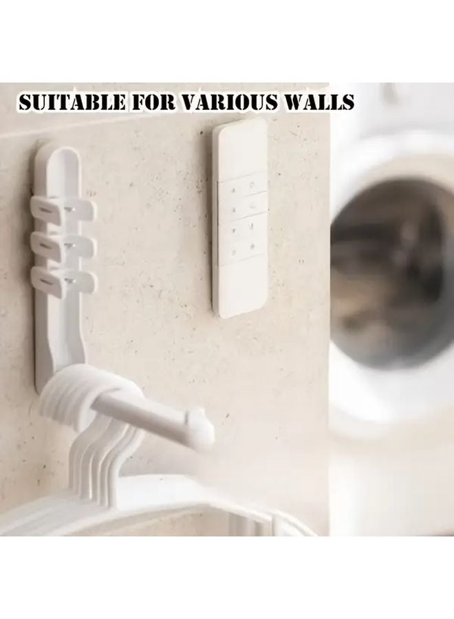 5pcs Magnetic Remote Control Holder Set Strong Base No Drilling Wall Mounted Organizer - Image 5