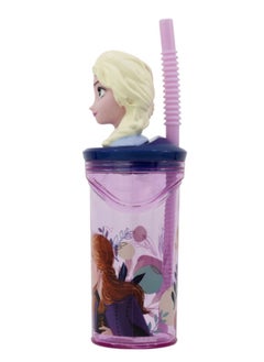 3D Figurine Frozen BPA Free Plastic Tumbler with Straw 360ml Purple - pzsku/Z7B897620A0E9BE1232A2Z/45/_/1738296794/14f9b019-1df2-470a-b024-43011ff01738