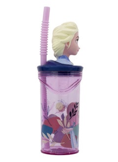 3D Figurine Frozen BPA Free Plastic Tumbler with Straw 360ml Purple - pzsku/Z7B897620A0E9BE1232A2Z/45/_/1738296794/896f0285-f36d-4448-b4f4-349d7f34ddd7