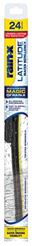 Rain-X 5079280-2 Latitude 2-In-1 Water Repellent Wiper Blades, 24 Inch Windshield Wipers (Pack Of 1), Automotive Replacement Windshield Wiper Blades With Patented Water Repellency Formula - Image 1