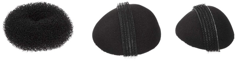 Chanderkash Base Hair Volumizer Bump Its Hair Accessory Set, Black (2 Pieces) - Image 5