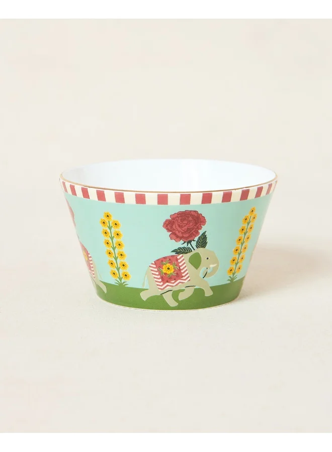 Chumbak Royal Tusker Serving Bowl, 520ml| Palace Memoirs