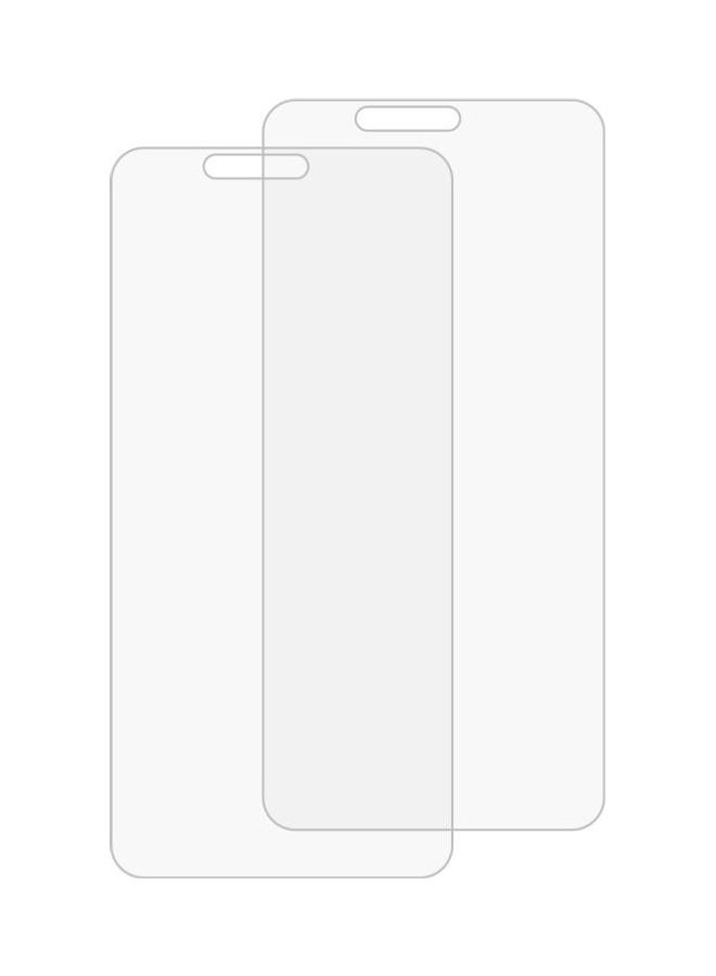 BGM 2-Piece 9H Surface Hardness 2.5D Curved Edge Tempered Glass Screen Protector for Samsung Galaxy J4+/J6+ 0.26mm Clear - Image 2