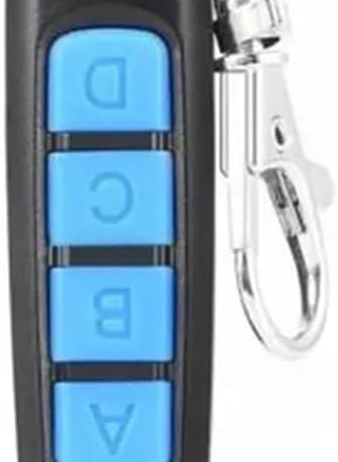 433MHZ Rolling Code Garage Door Opener Remote Control Cloner Duplicator Blue ABCD Key - Image 1