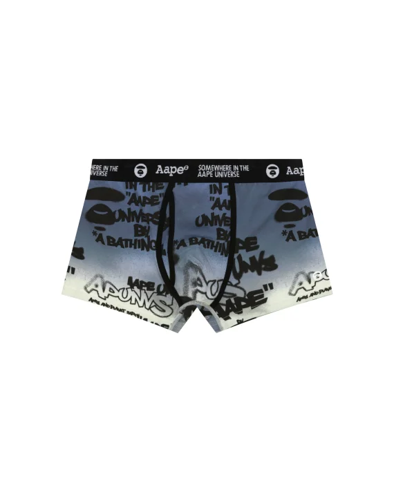 Aape BY *A BATHING APE® Graffiti print boxers