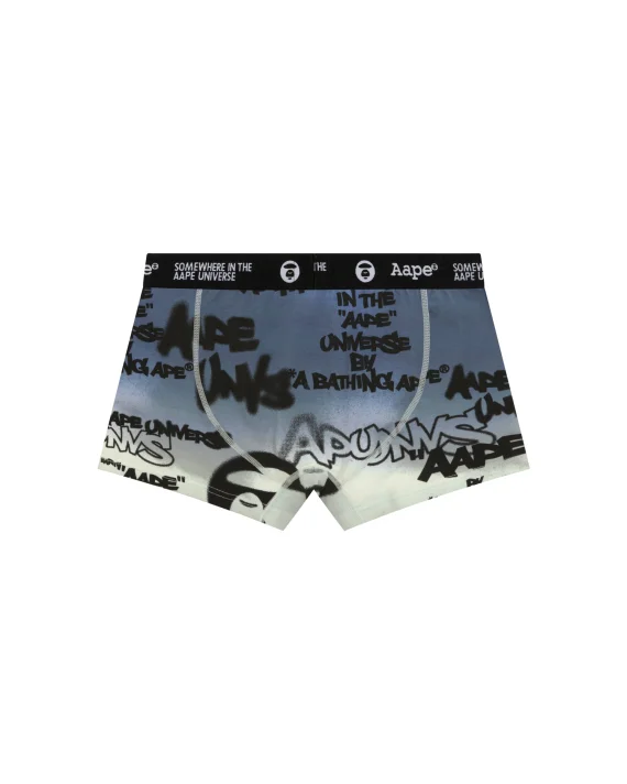 Aape BY *A BATHING APE® Graffiti print boxers