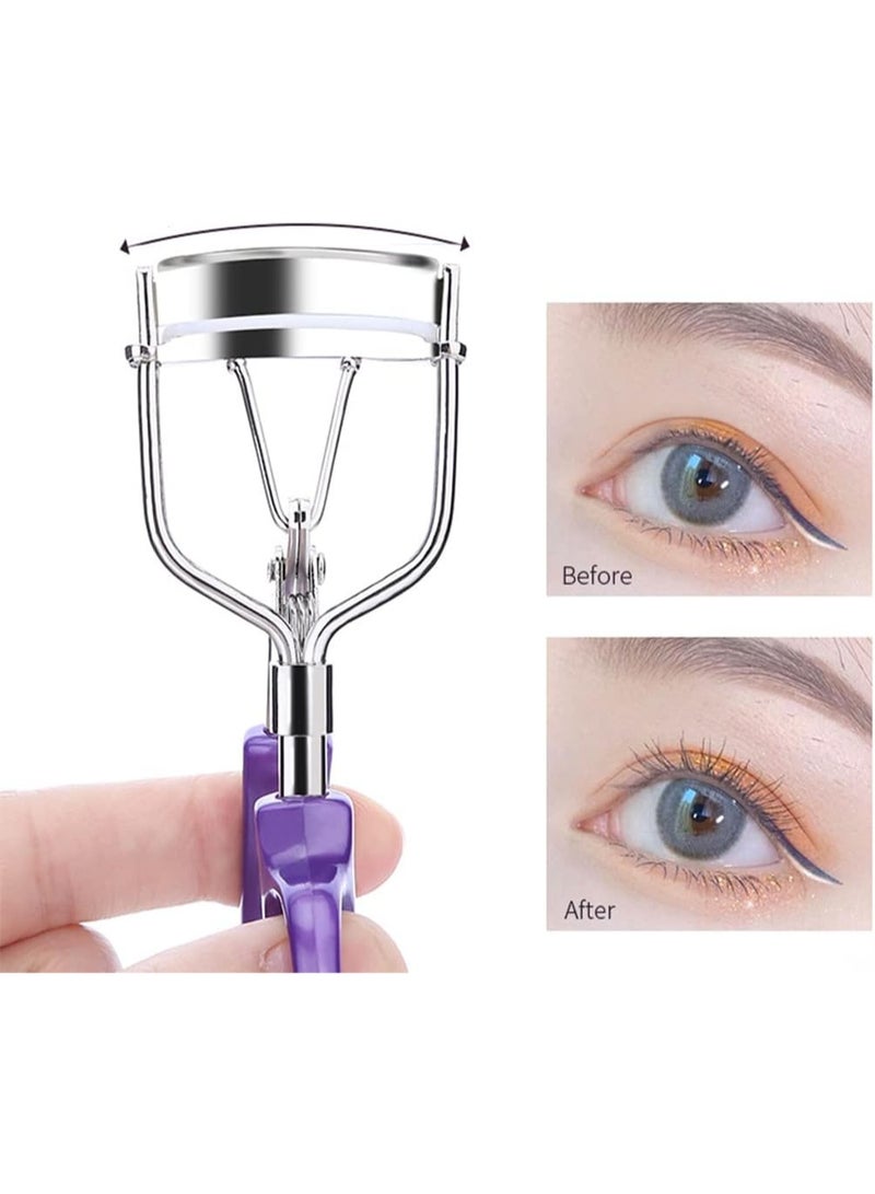 NAMA Eyelash Curler,eye lash curler,Lash Curler Includes Additional Replacement Pad,Pale-Purple - Image 4