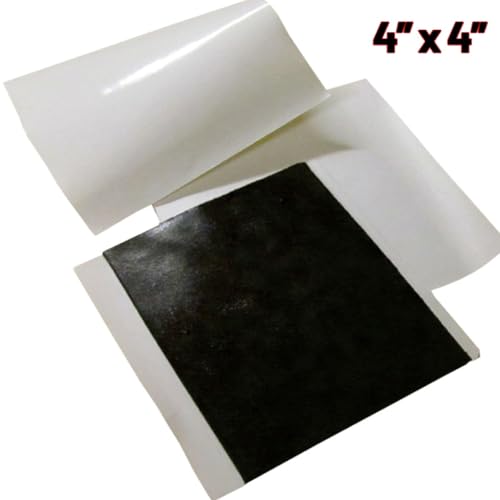 diatomiteco Adhesive Sticky Pads for Road Reflectors, 4" x 4" Butyl Sticky Pads, 10 Pack, Stick Driveway Reflectors on Driveway, Apply on Asphalt, Pavement, Cement or Concrete, Reflectors Sold Separately - Image 5