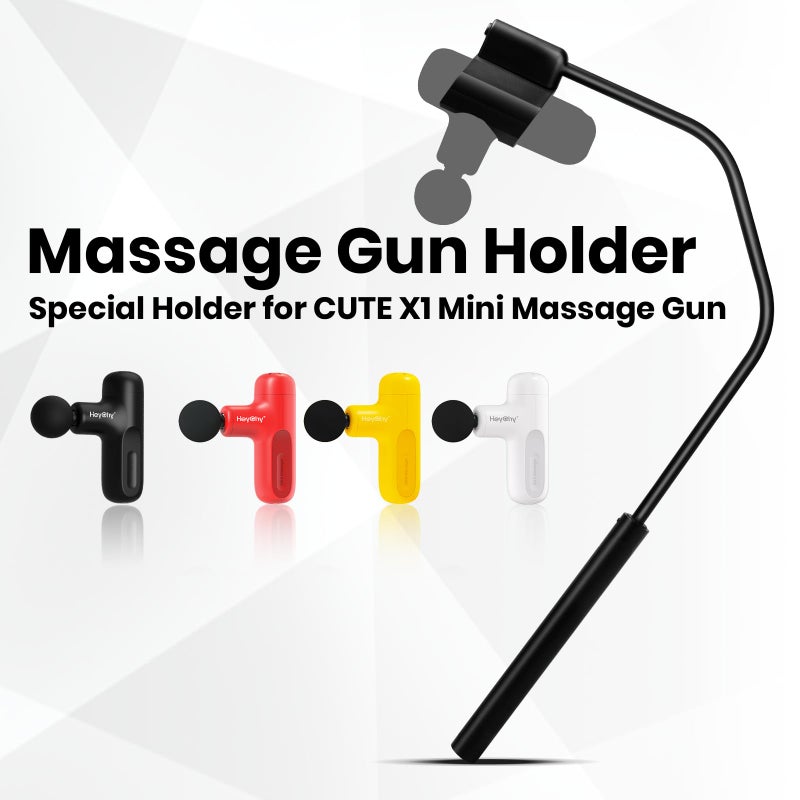 HEYCHY Massage Gun Holder for Back, Compatible with Most Super Mini Massage Guns, for Hard to Reach Areas (Works with Cute X1) - Image 2
