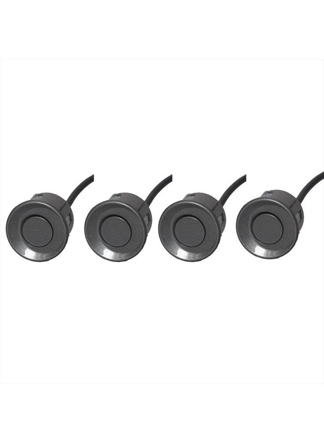 Ekylin Car Auto Vehicle Reverse Backup Radar System with 4 Parking Sensors Distance Detection + LED Distance Display + Sound Warning (Gray Color) - Image 2