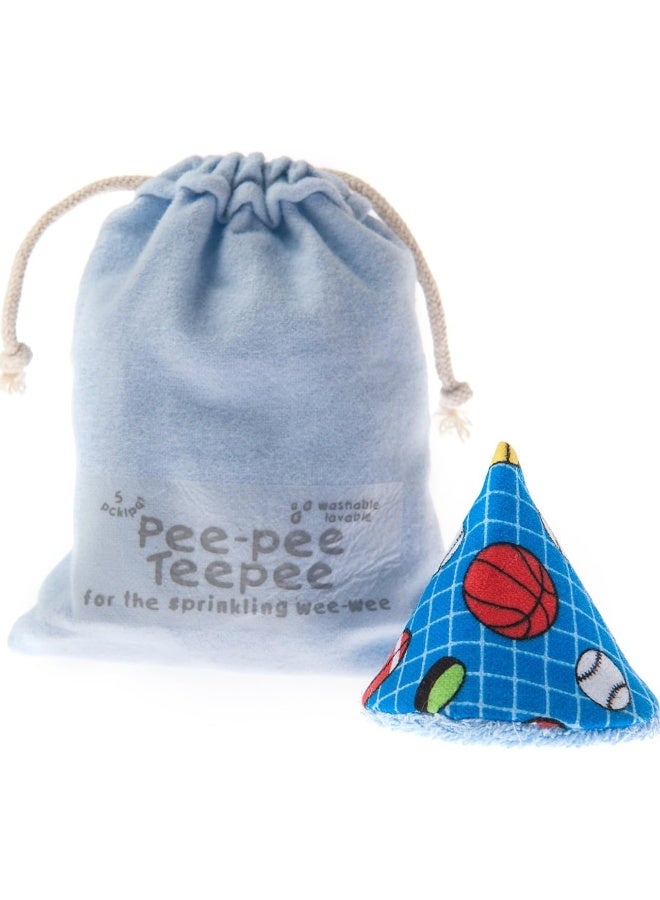Beba Bean Pee-pee Teepee Sports Ball Laundry Bag (Blue) - Image 2