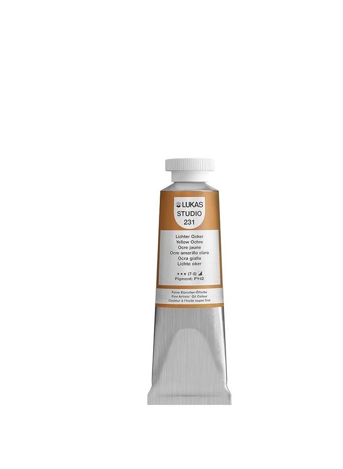 LUKAS STUDIO OIL 37ML YELLOW OCHRE