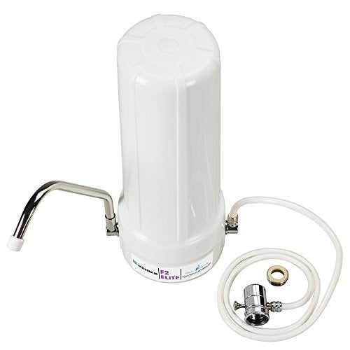 Home Master TMJRF2E Jr F2 Elite 5-stage Sinktop Water Filter System, 500 gallon replaceable, Filters Fluoride Chloramine Chlorine Chemicals Aluminum Lead Mercury Pesticides and more up to 93% - Image 1