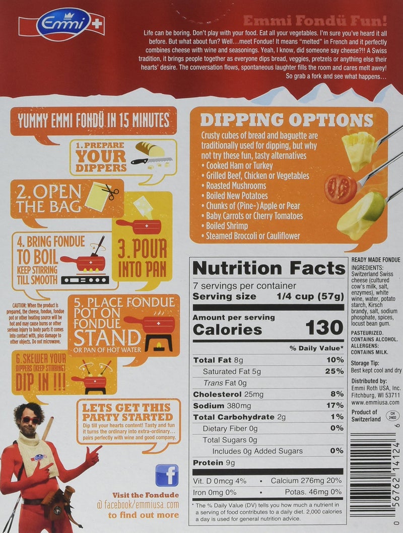 Emmi Cheese Fondue, Emmi, 14 Ounce (Pack of 2) - Image 2