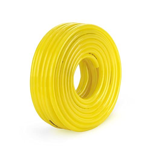 Garbnoire 10M 0.5" Pvc Heavy Duty Yellow Garden Pipe|Lightweight,Durable & Flexible Garden Hose With Garden Accessories Like Hose Quick Connector,Tap Adapter & Water Spray Gun (Nozzle) - Image 3