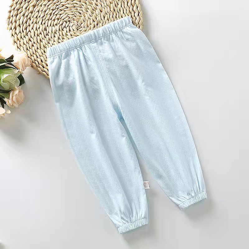 Children'S Anti-Mosquito Pants Summer Thin New Arrival Open Crotch Baby'S Pure Cotton Anti-Mosquito Pants Baby Class A Breathable Loose - Image 5