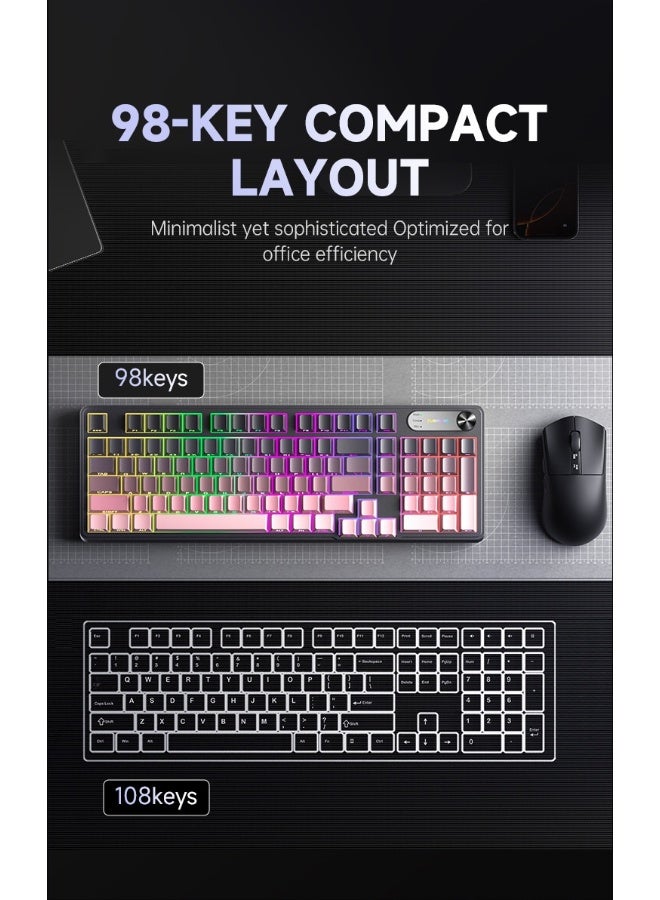FURYCUBE IP98 Waterproof Mechanical Gaming Keyboard - Washable Mechanical Keyboard with Tactile Feel - Image 3