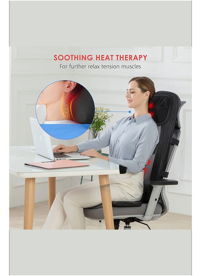 ARES uCushion Neck And Back Massager Heat Therapy 3 Levels Of Massage Intensity Foldable + 1 Year Warranty  - Image 4
