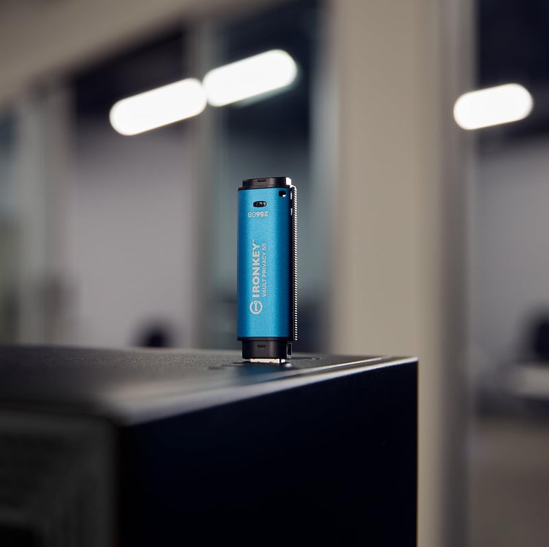 Kingston IronKey Vault Privacy 50 256GB Encrypted USB | FIPS 197 | AES-256bit | BadUSB Attack Protection | Multi-Password Options | IKVP50/256GB - Image 5