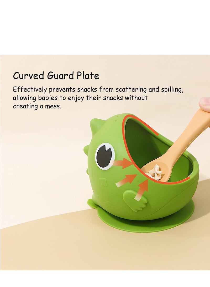 SOLARAE Silicone Snack Cups for Toddlers Baby Container Spill Proof Food Containers for Toddler BPA Free  Dishwasher Safe for Kids - Image 4