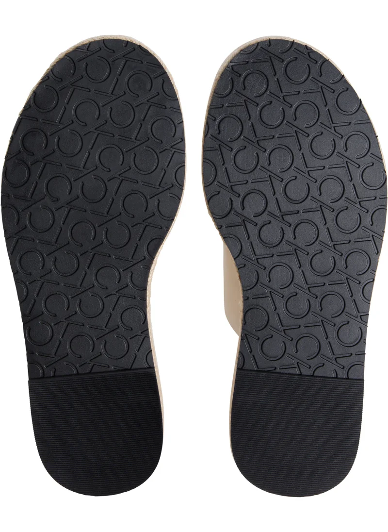 كالفن كلاين FLATFORM WEDGE SLIDES